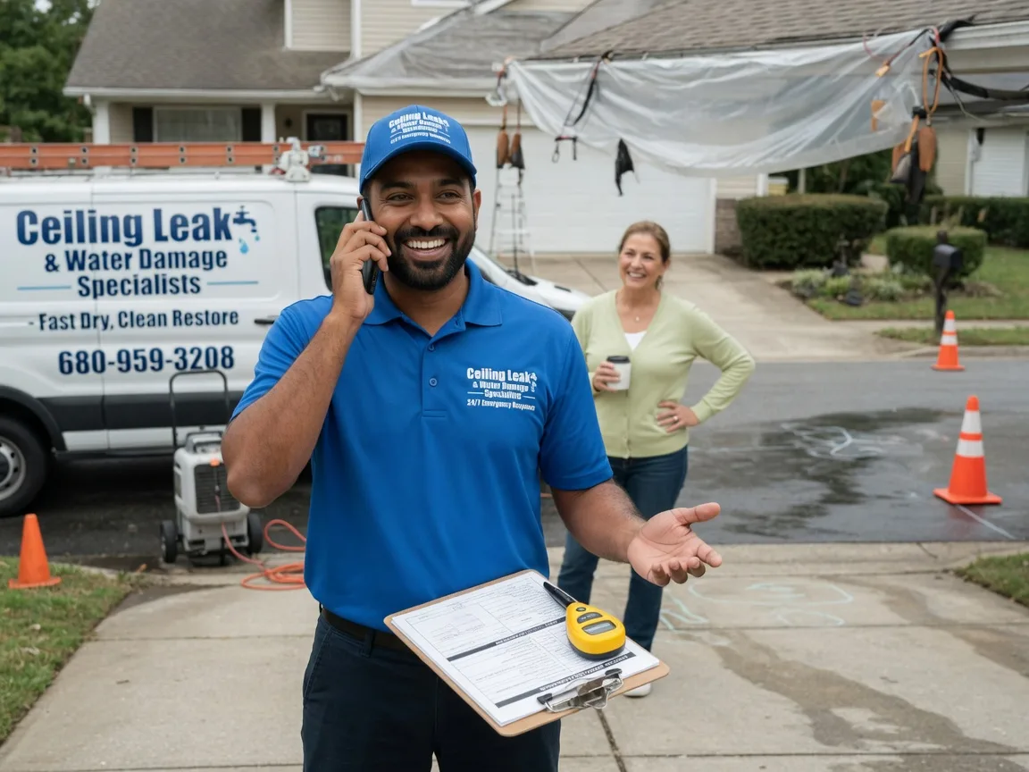 Ceiling Leak Cleanup Hurricane, UT FAQs